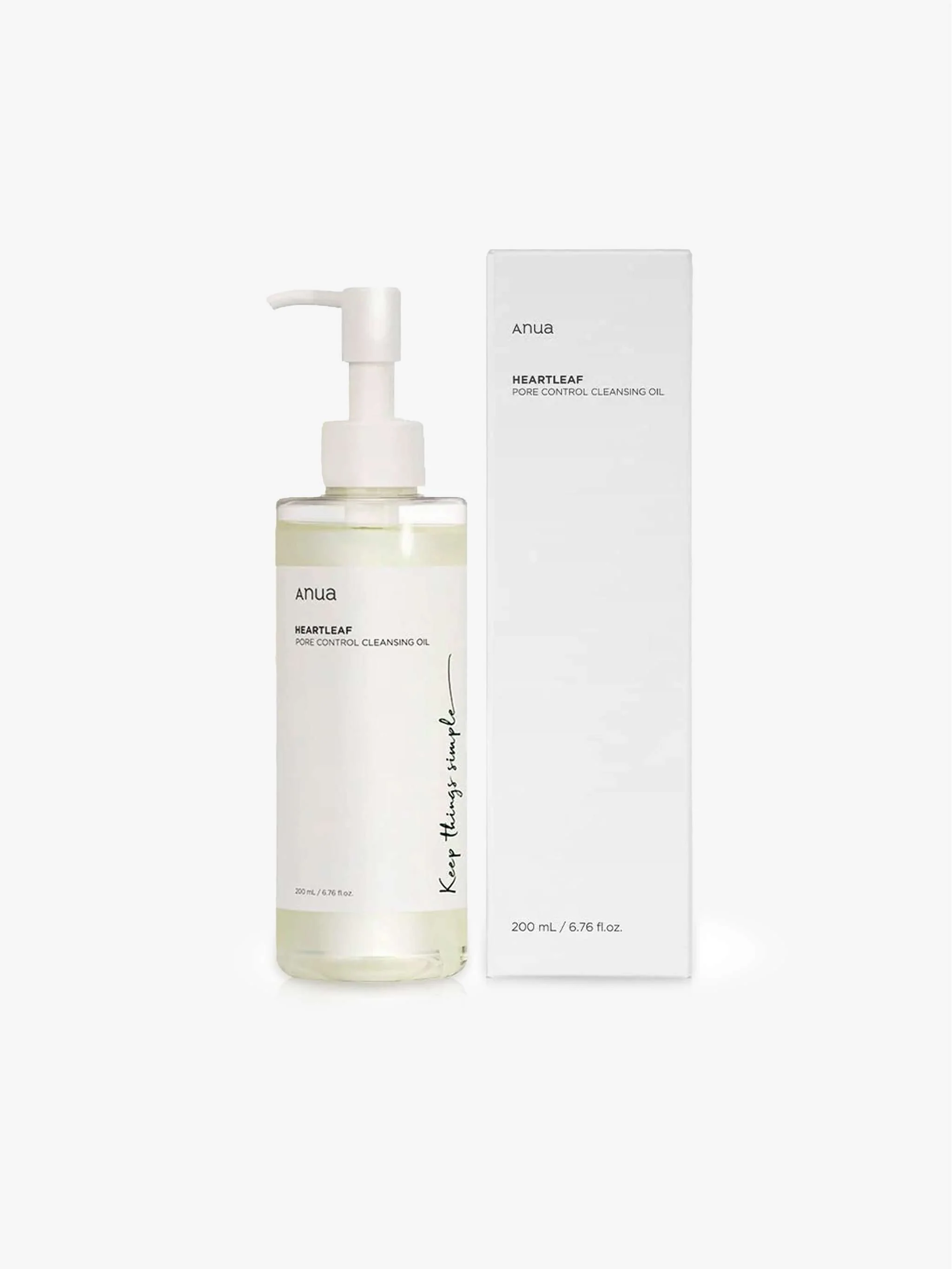 Aceite limpiador ANUA Heartleaf Pore Control, 200ml - Image 2