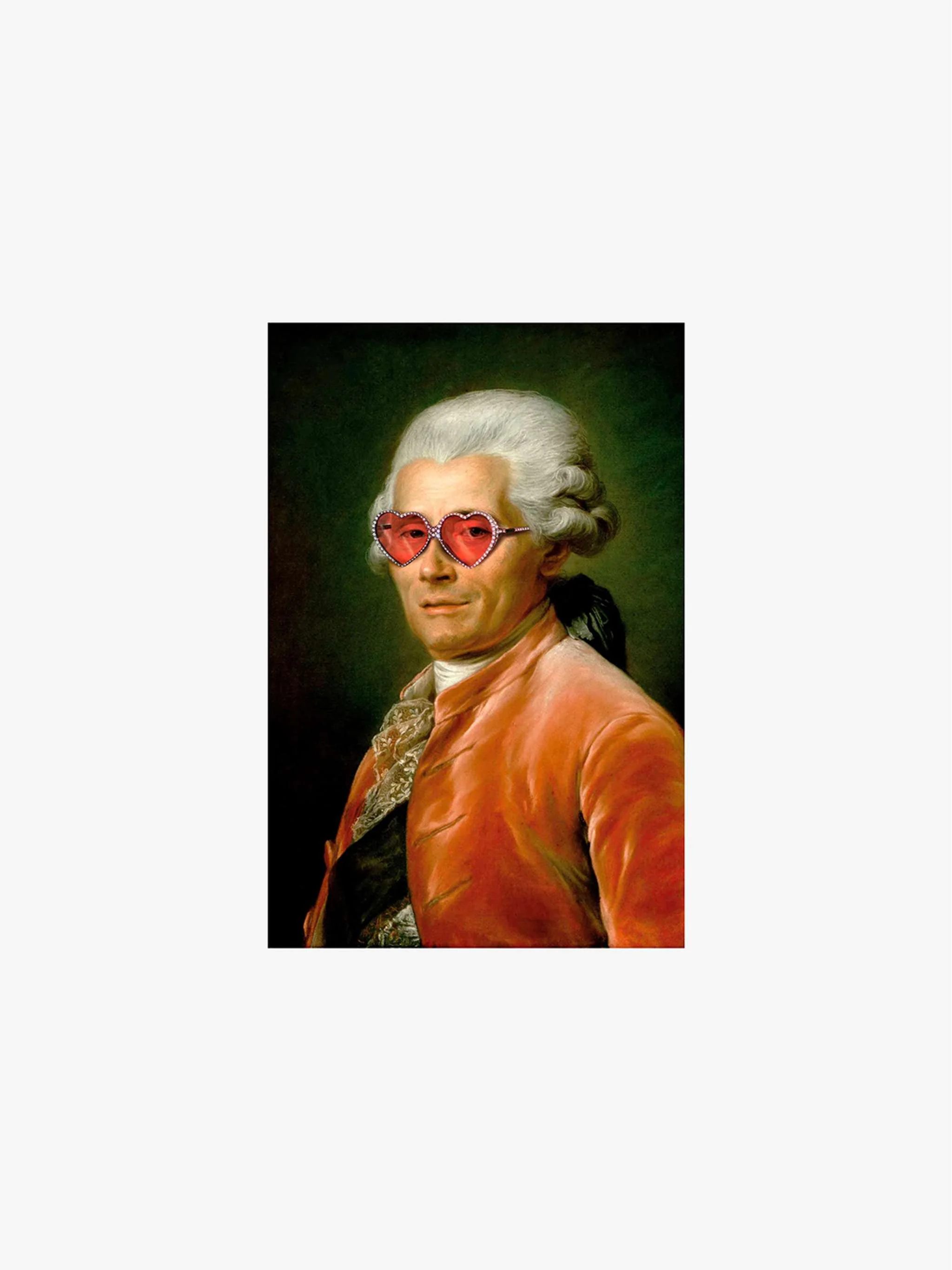 Cuadro decorativo, Historic Portraits - Sunglasses 1, tamaño 40x60 cm