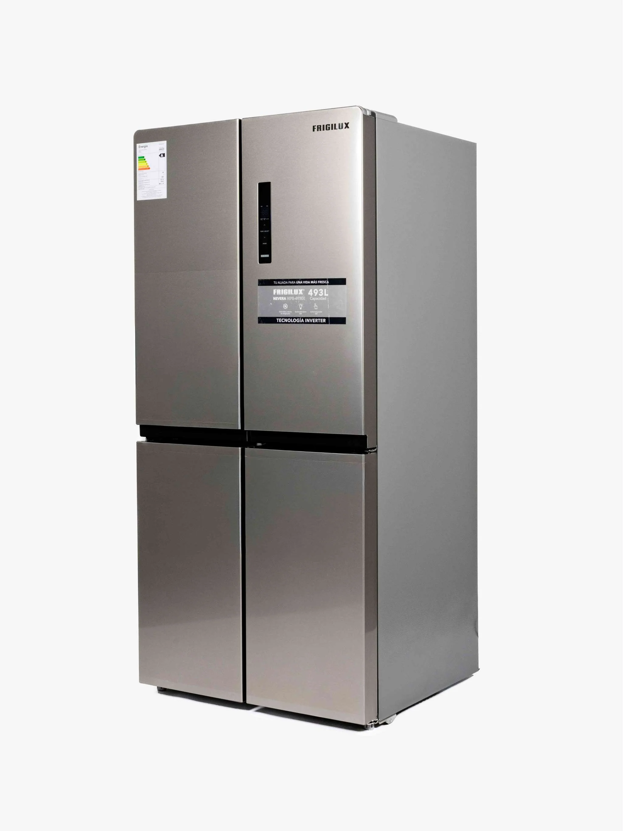 Nevera Multi Door de acero inoxidable Frigilux - 493 lts