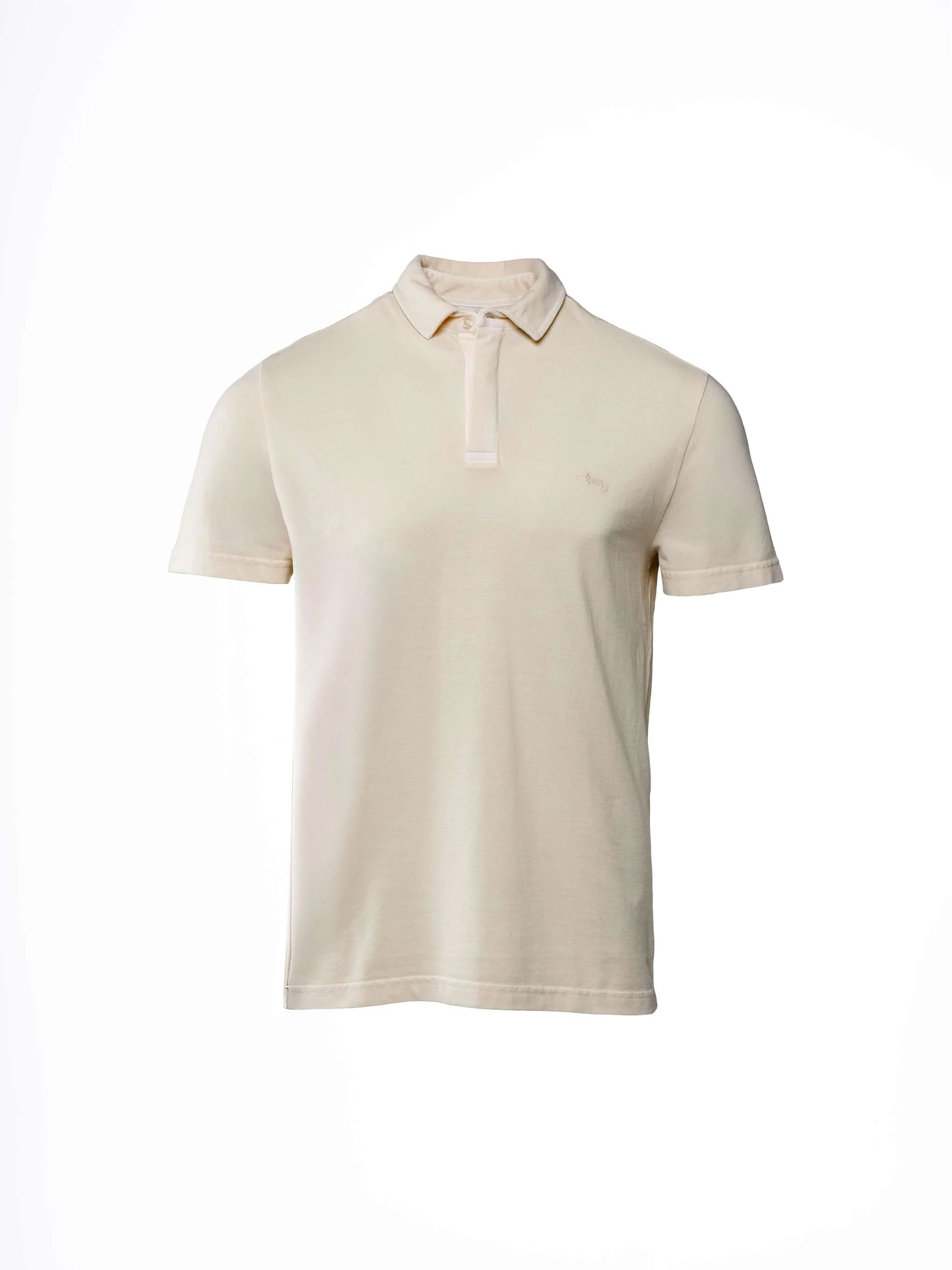 Chemise Polo, color Beige, para Caballeros