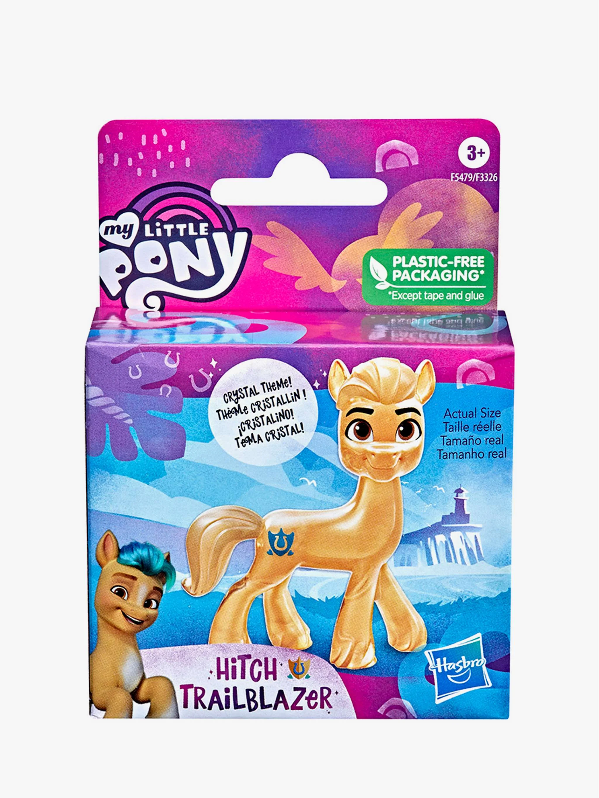 Juguete My Little Pony Crystal - Hitch Trailblazer, juego de colección y juego simbólico, para Niña