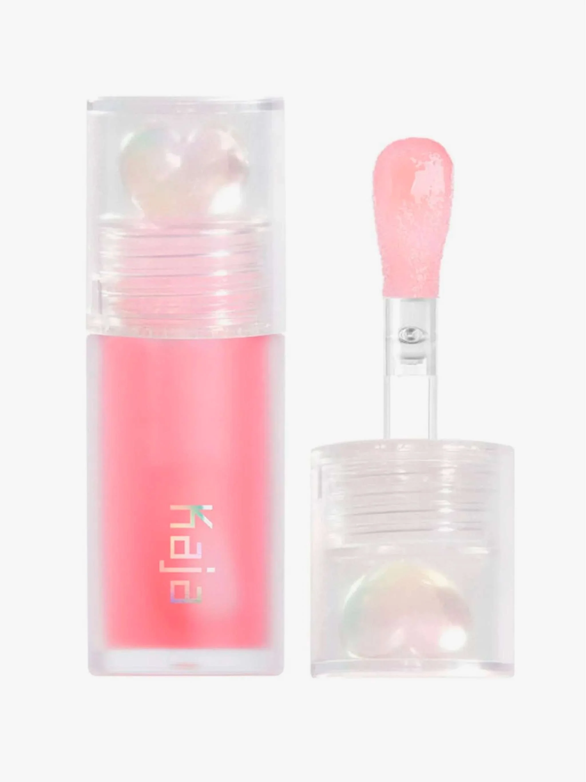 Brillo labial Juicy Glass 01 Rose Hip Spritz, acabado brillante y tono rosa - Image 2
