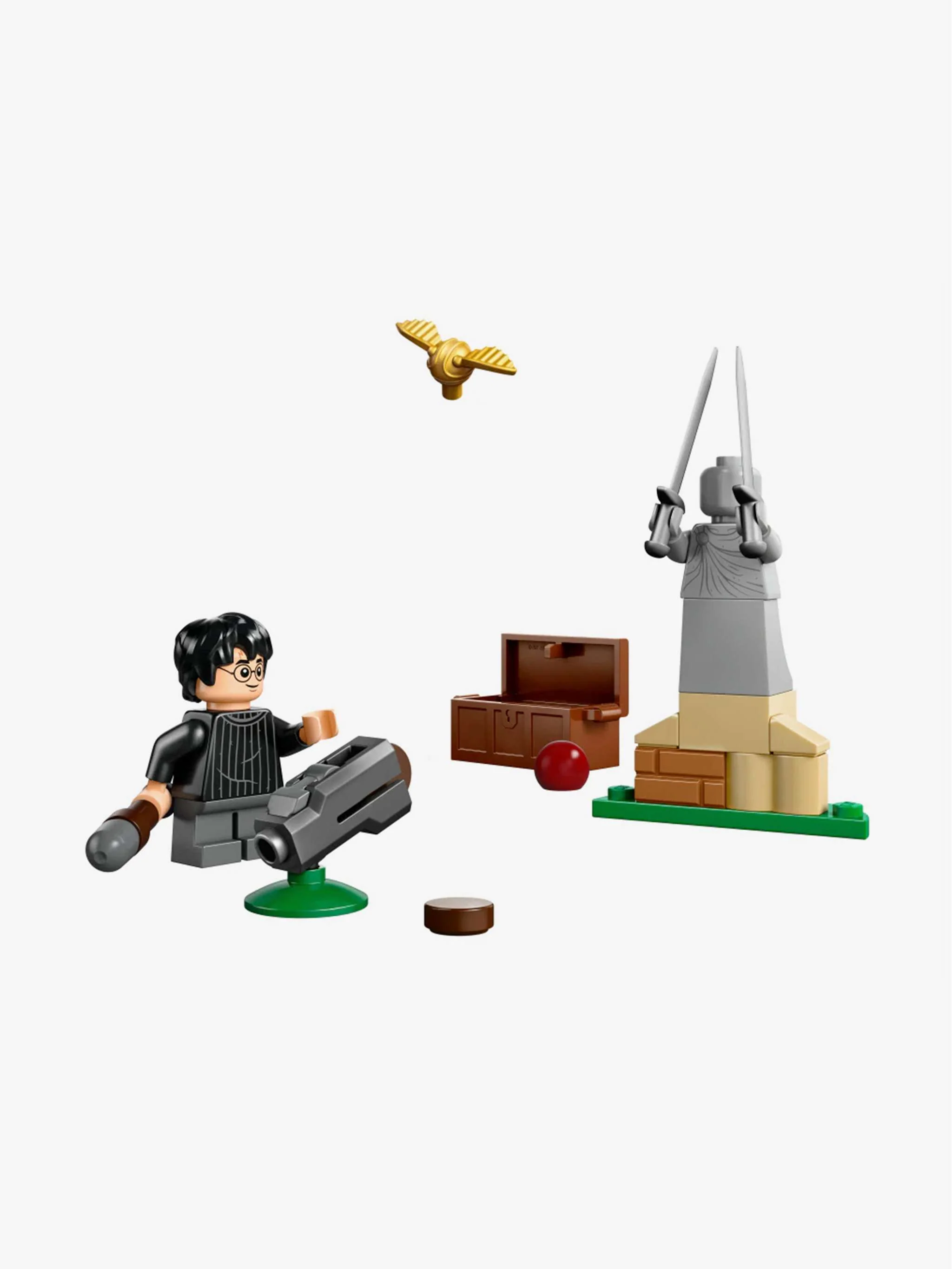 Juguete Harry Potter TM - Quidditch Lesson, construcción temática y juego de aventura, para Niños