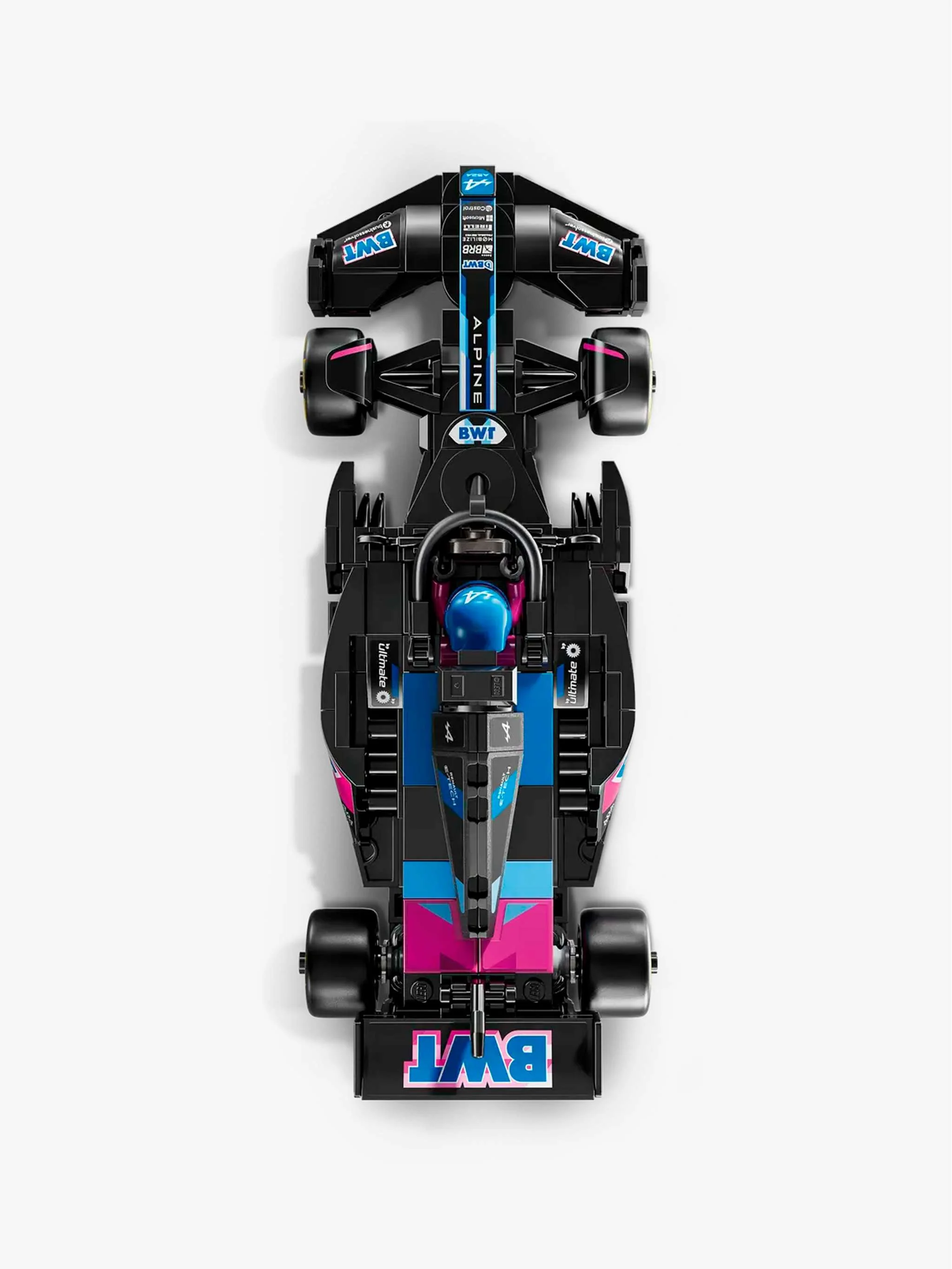 Juguete Speed Champions - BWT Alpine F1 Team A524 Race Car, construcción de coche de carreras y colección, para Niños - Image 2