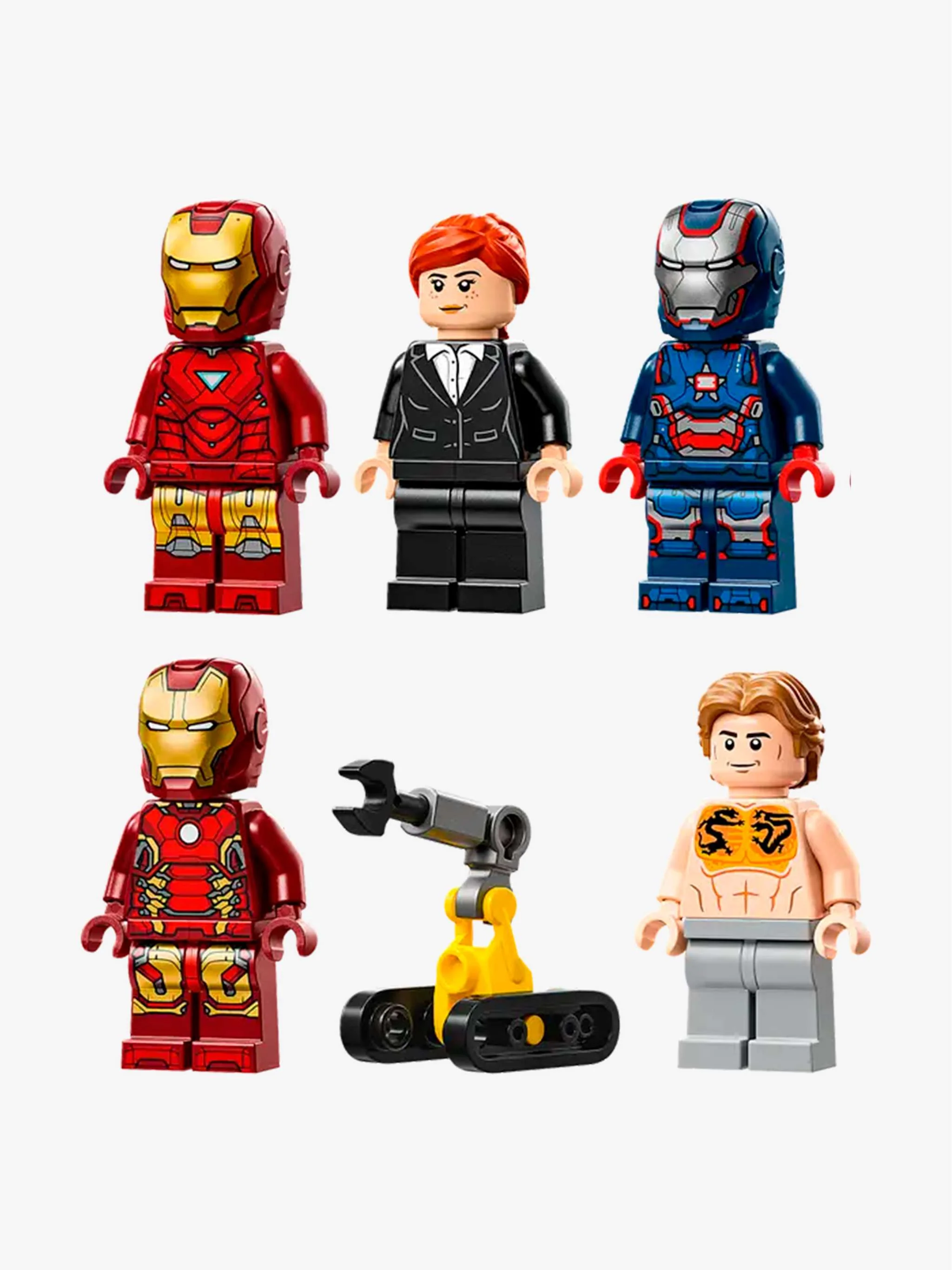 Juguete Super Heroes - Iron Man's Laboratory Hall of Armour, construcción temática y juego de rol, para Niños - Image 2