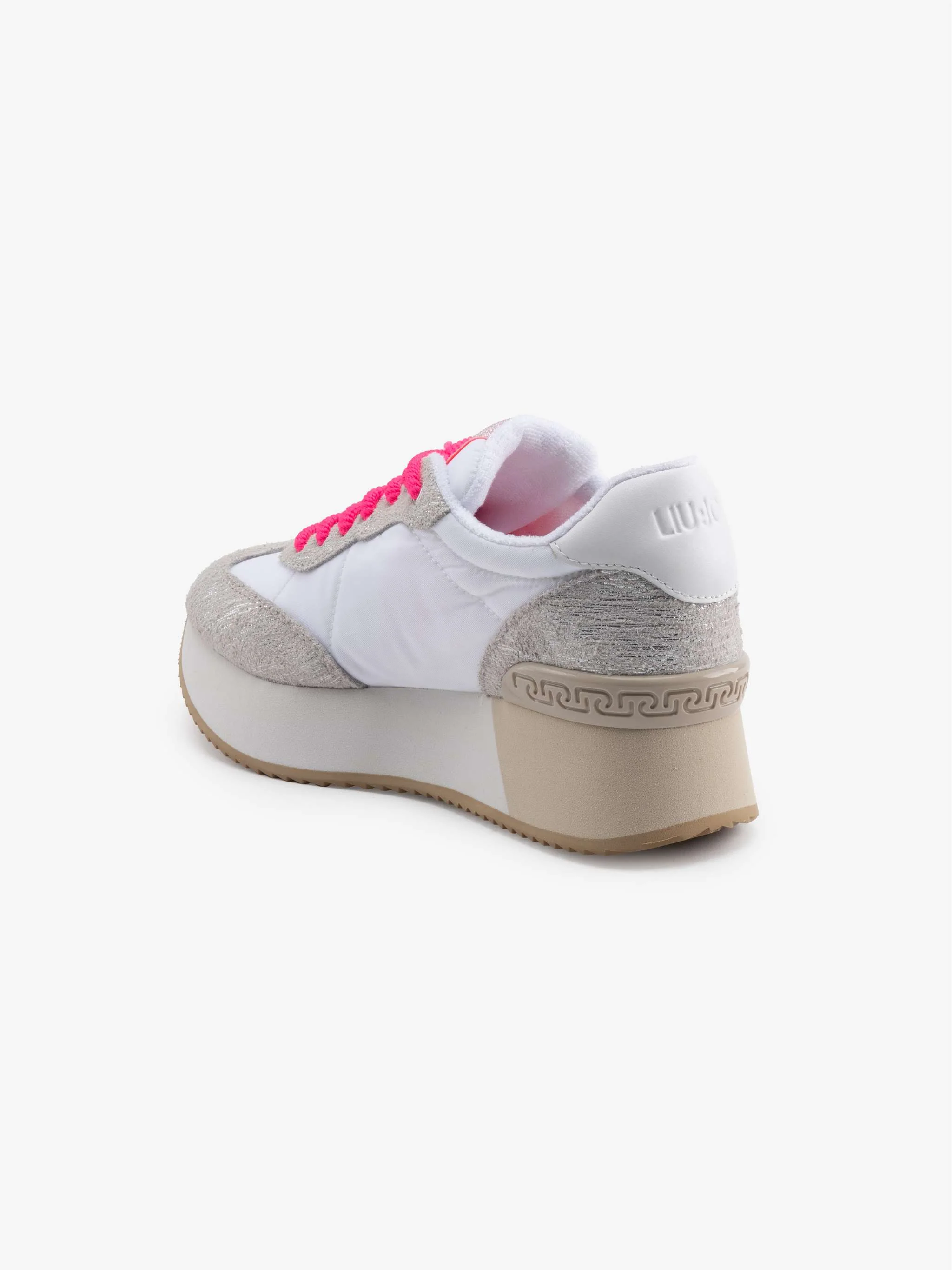 Zapatos Dreamy 03, color Blanco con Gris, para Damas - Image 3
