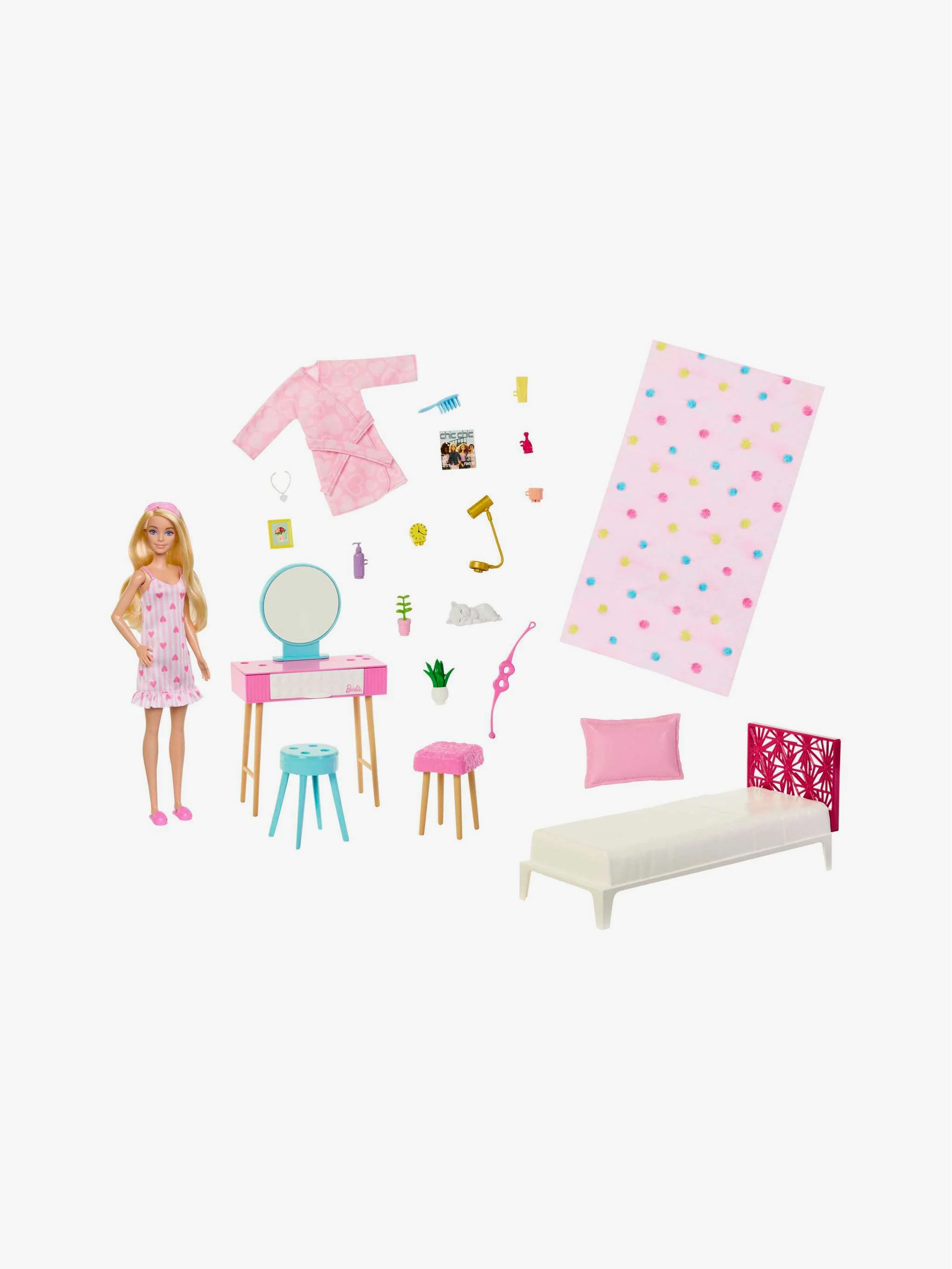Juguete Barbie Habitación de los sueños, set de mobiliario y juego de rol, para Niña - Image 2