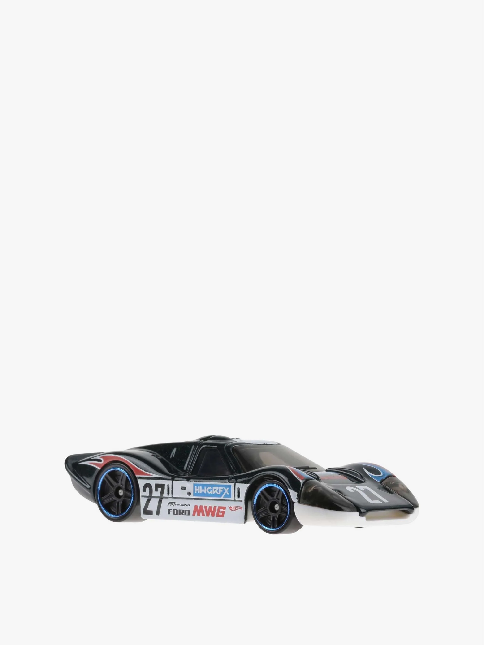 Juguete Hot Wheels carritos - 67 Ford Gt40 MkIv, coche de competición y colección, para Niños