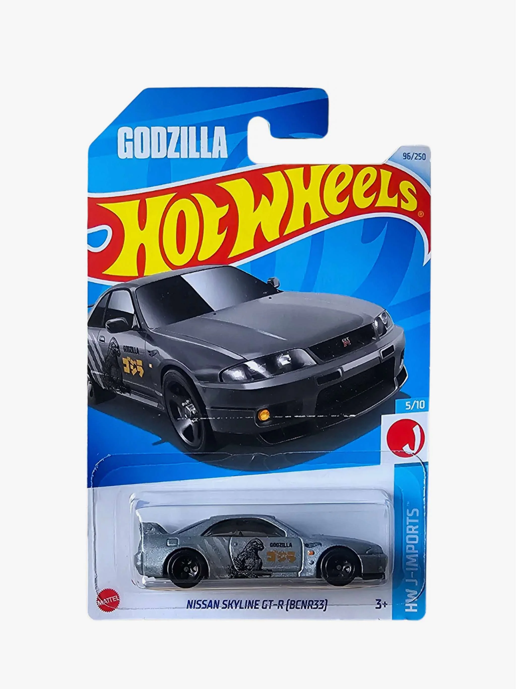 Juguete Hot Wheels carritos - Nissan Skyline Gt-R [Bcnr33], coche de colección y juegos de circuito, para Niños - Image 2