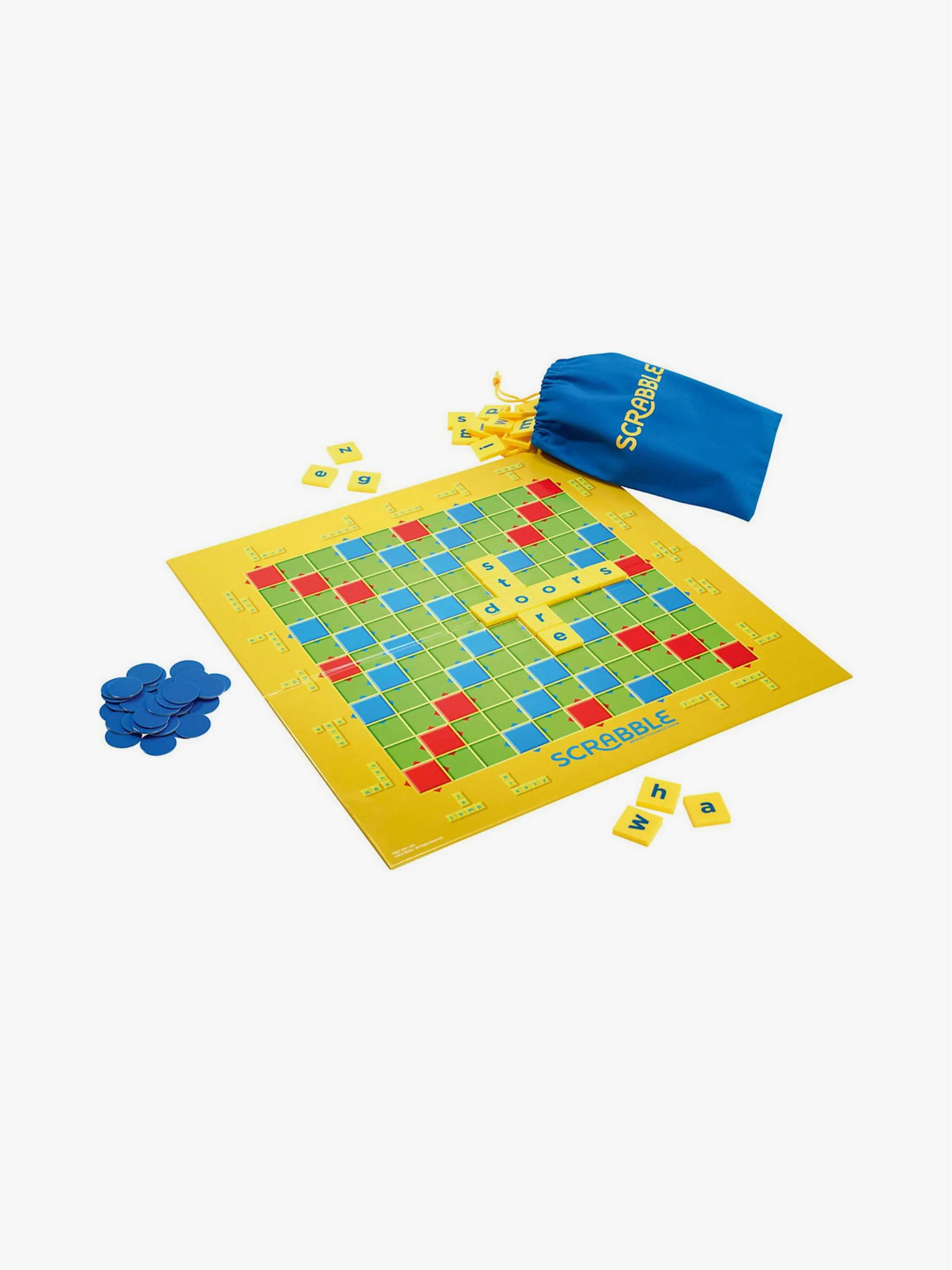 Juguete Scrabble Junior, juego de palabras y aprendizaje, para Niños - Image 2