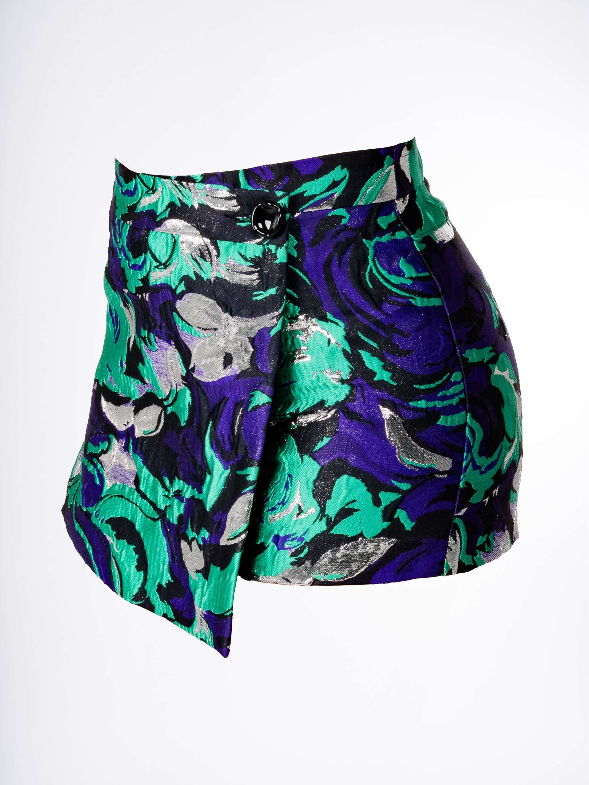 Falda estampada, color verde, para Damas - Image 3