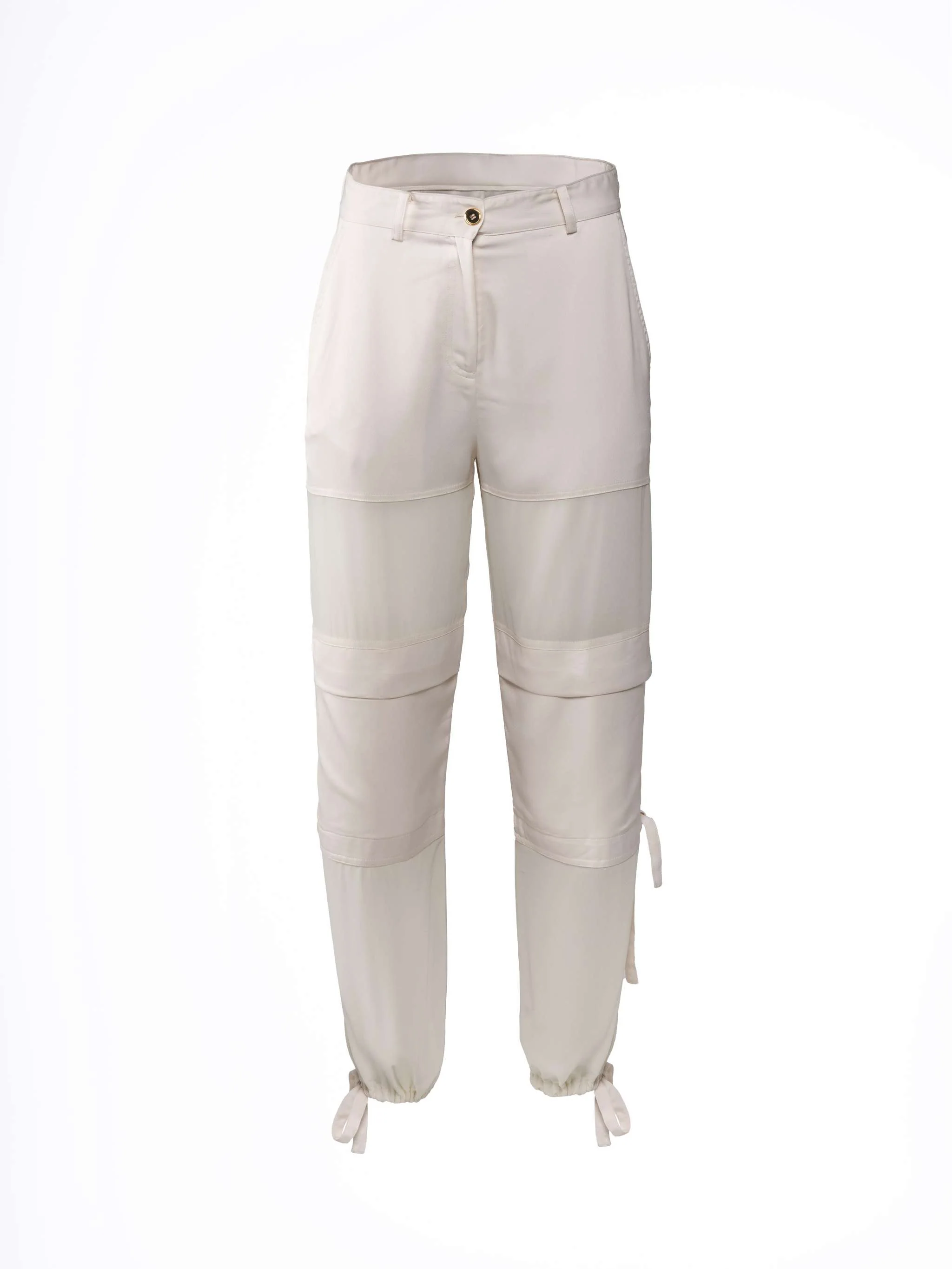 Pantalón casual Pinko Priapo, color Crema, para Damas