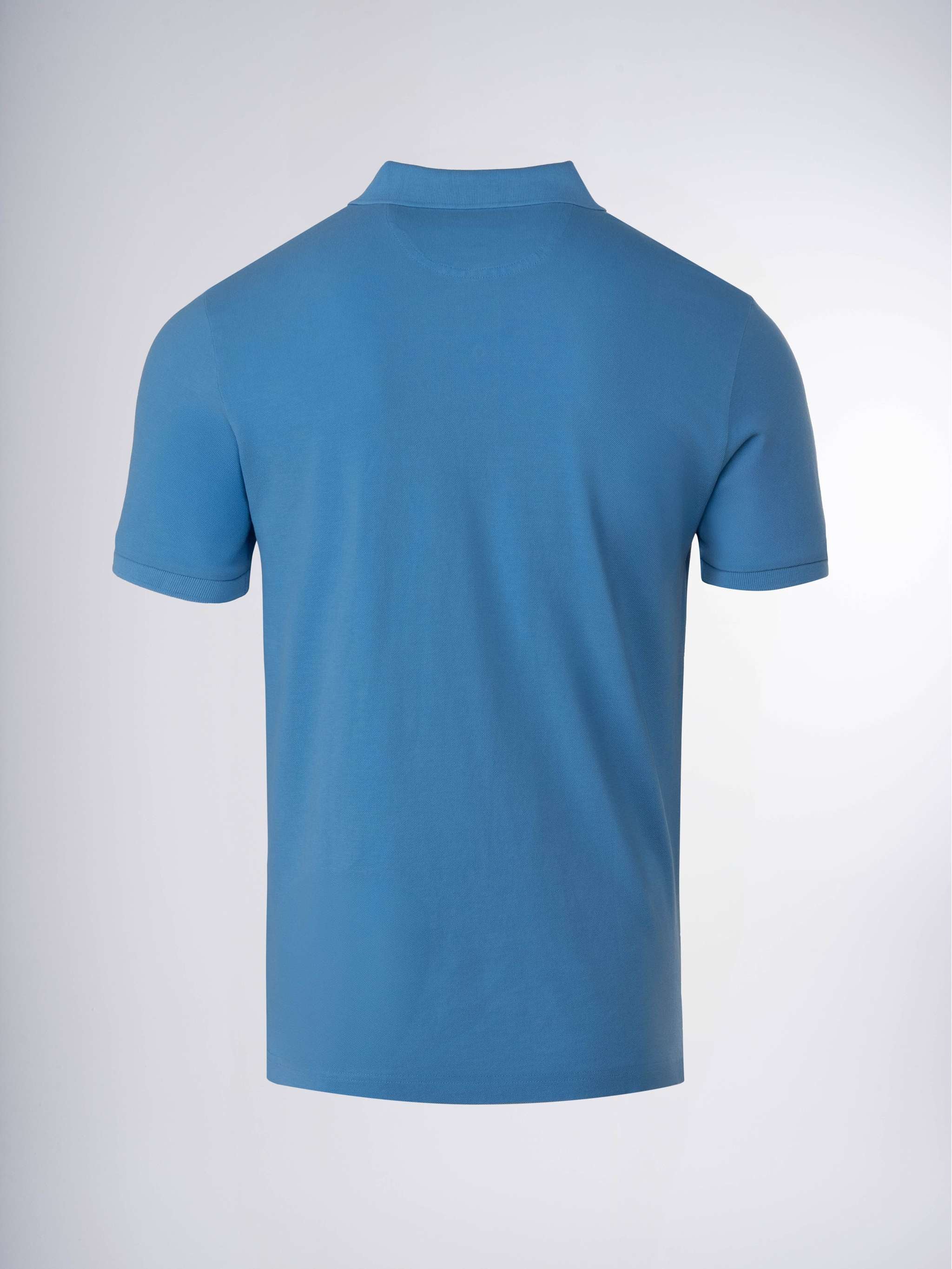 Chemise Polo S/Sleeve, color azulina, para Caballeros - Image 2