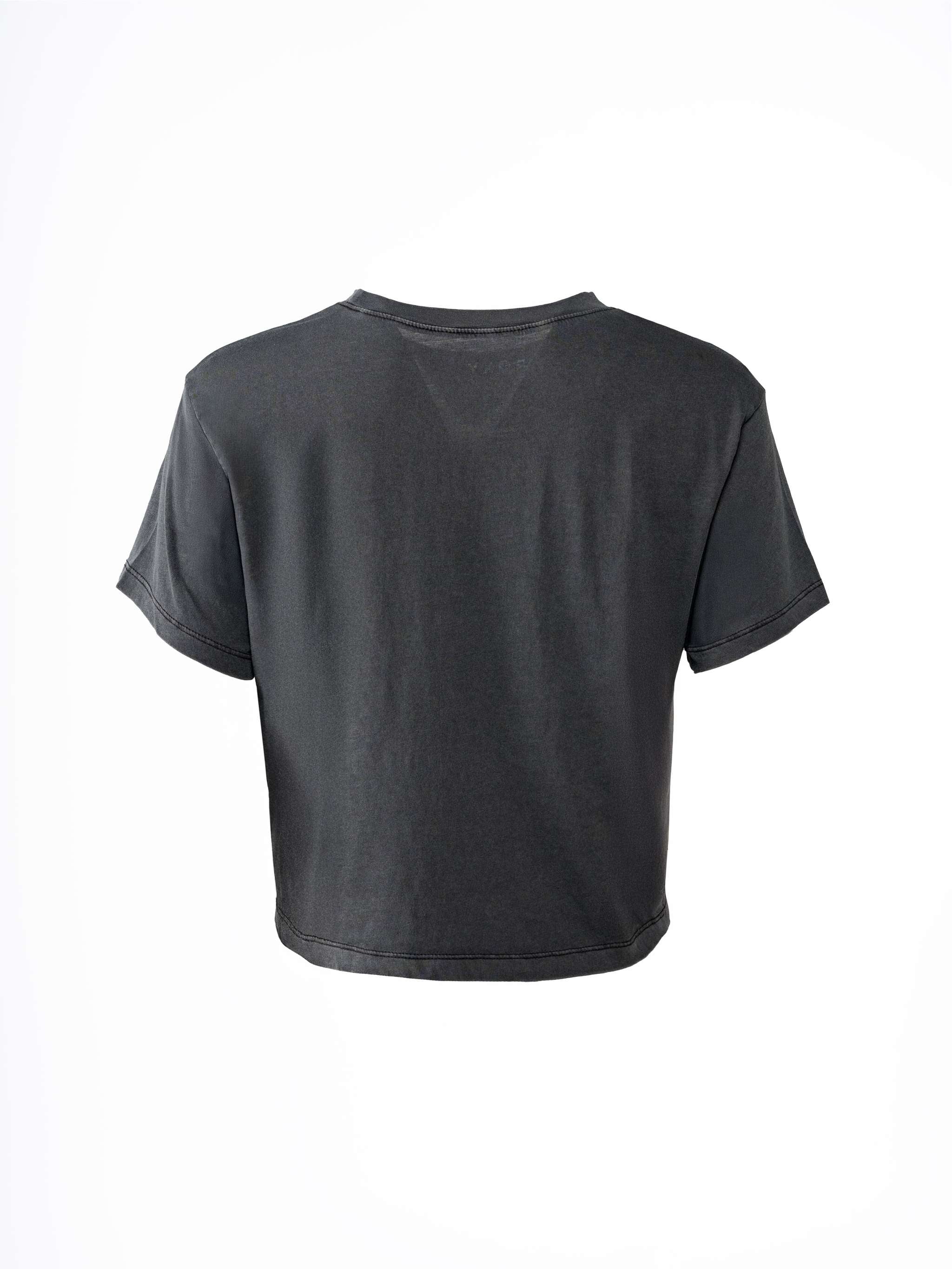 Franela manga corta Roxy Feelin Cozy, color Negro, para Damas - Image 2