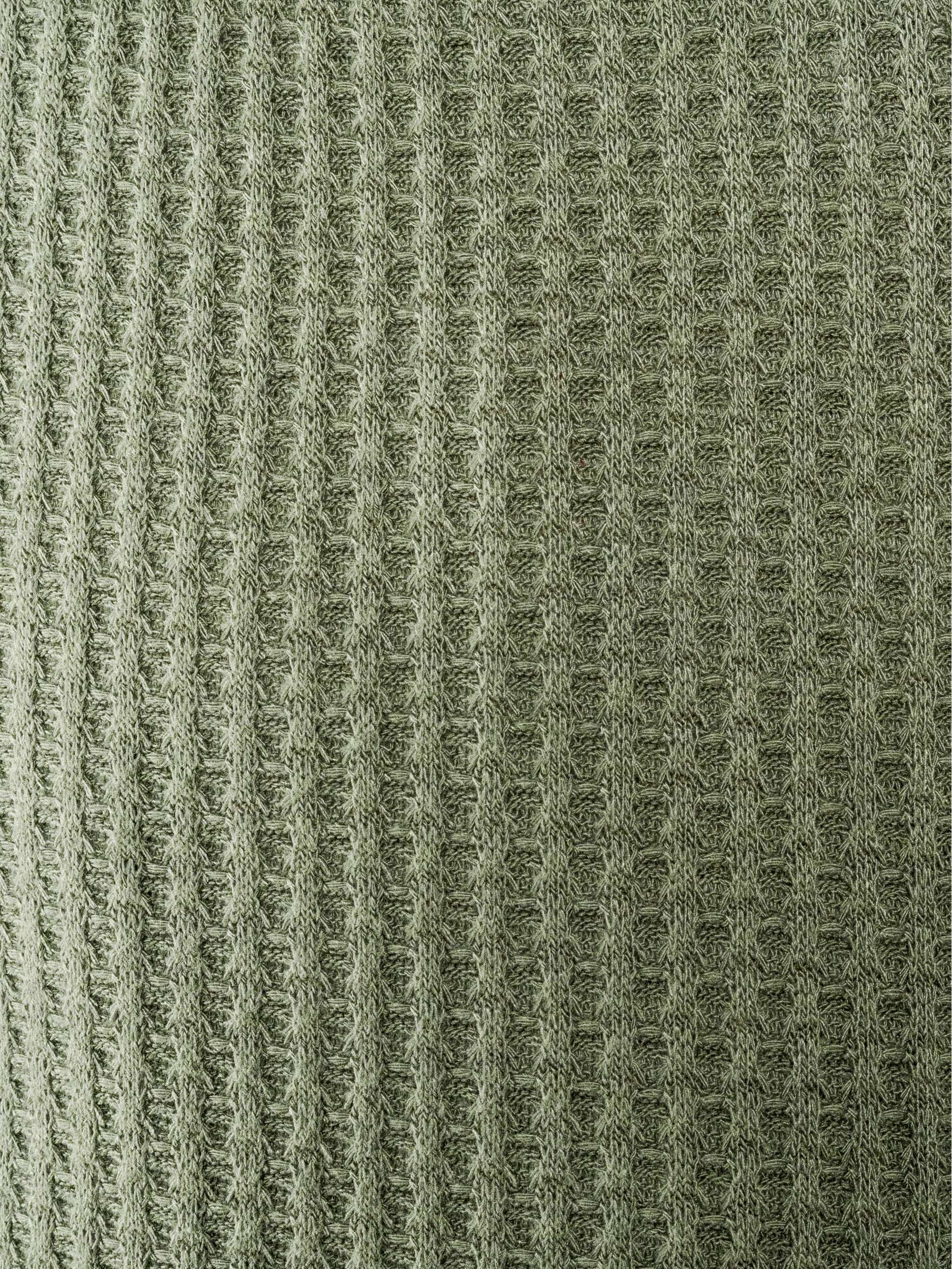 Short Twilight Mood Waffle, color Verde, para Damas - Image 4