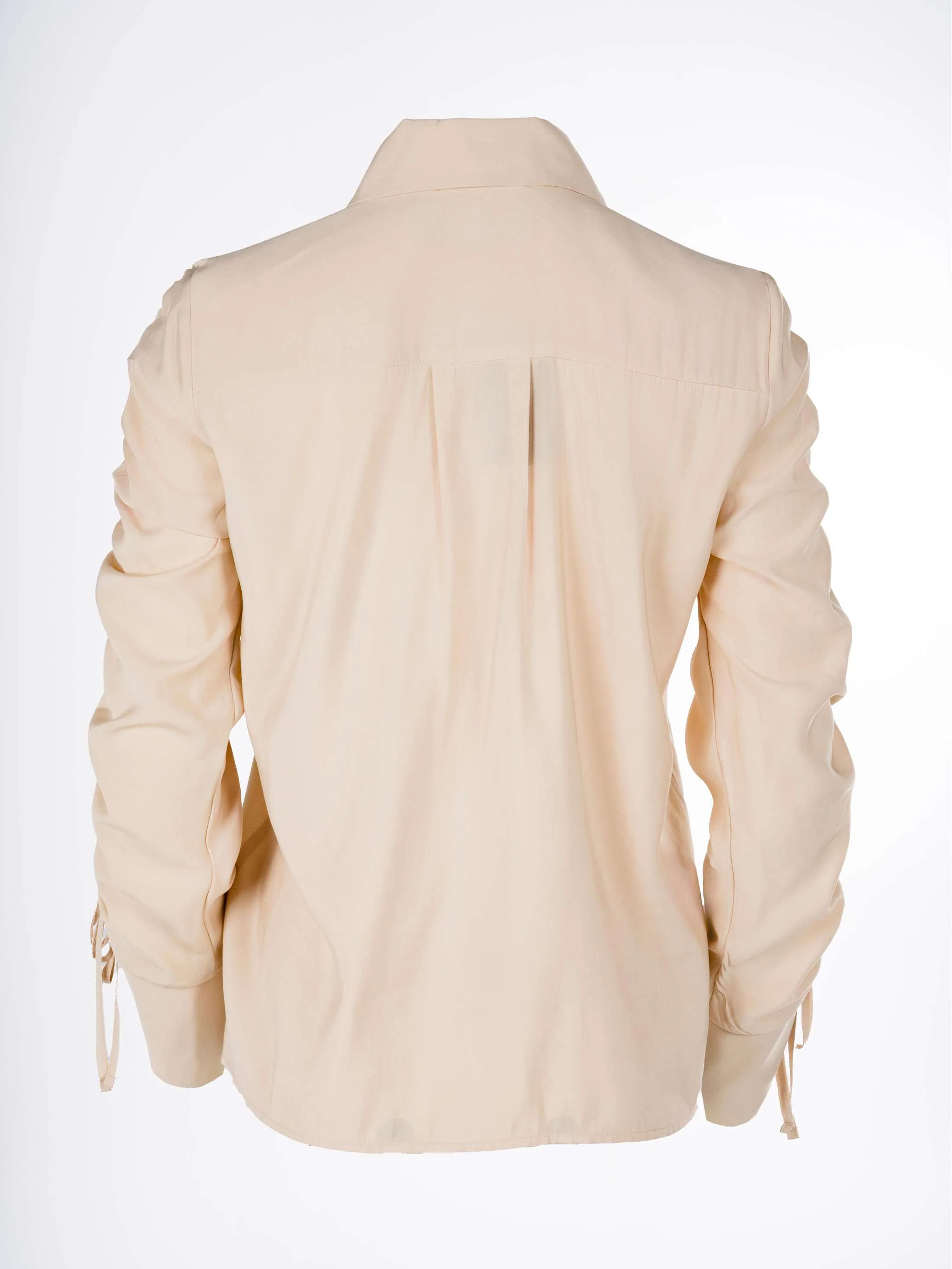 Camisa manga larga Ilgen, color beige, para Damas - Image 3