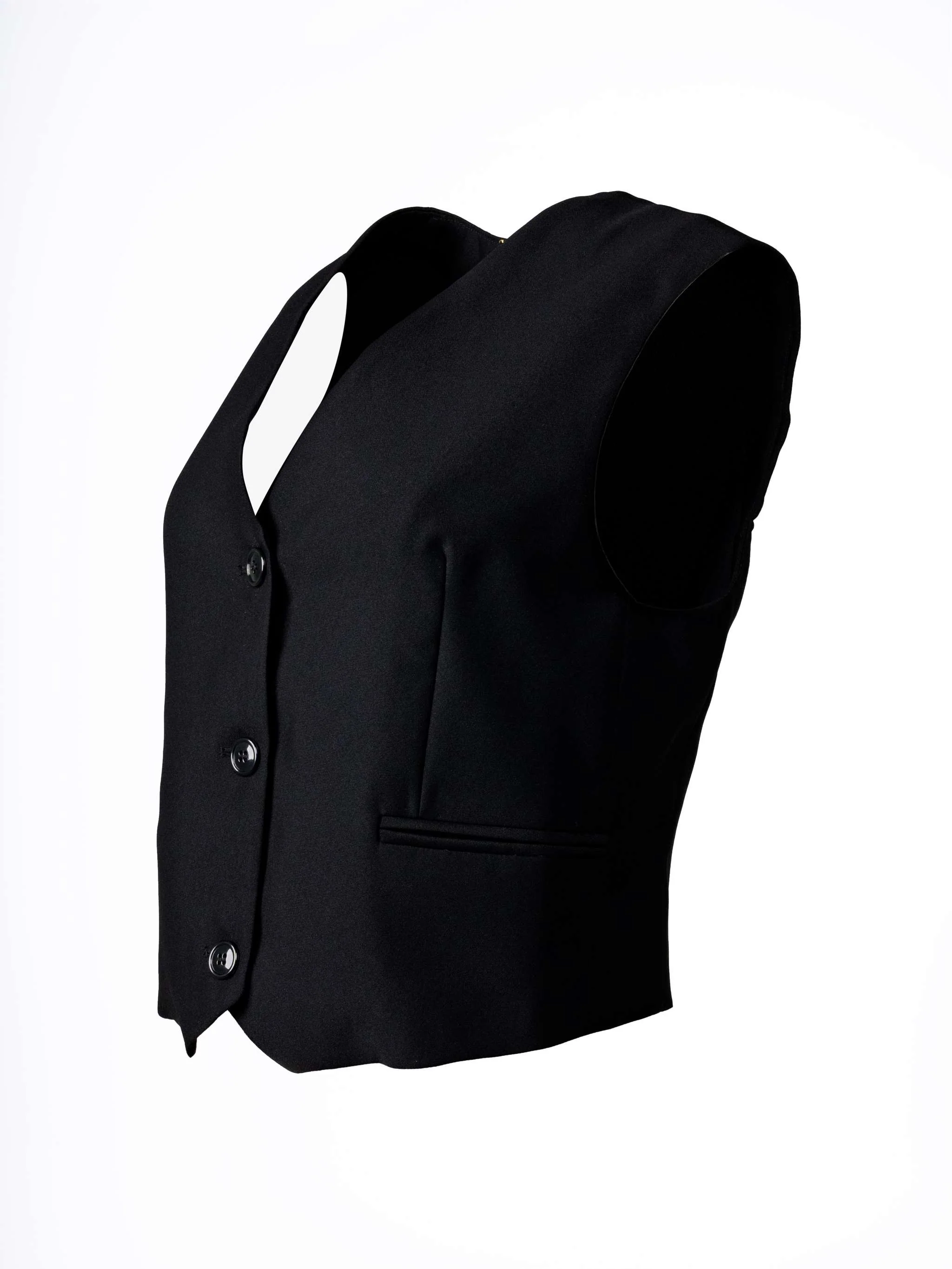 Chaleco Ilkim, color Negro, Para Damas - Image 3