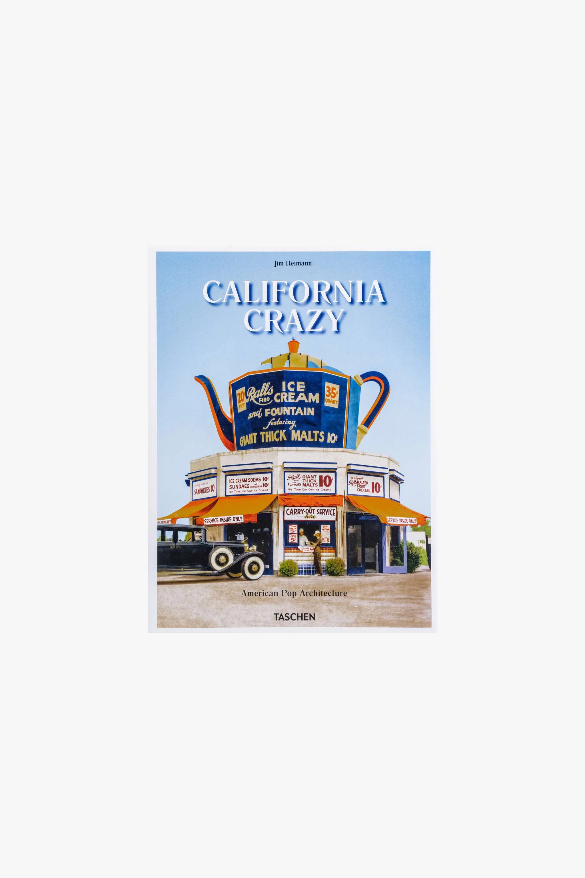 Libro en inglés 324 páginas. California crazy. American Pop Architecture
