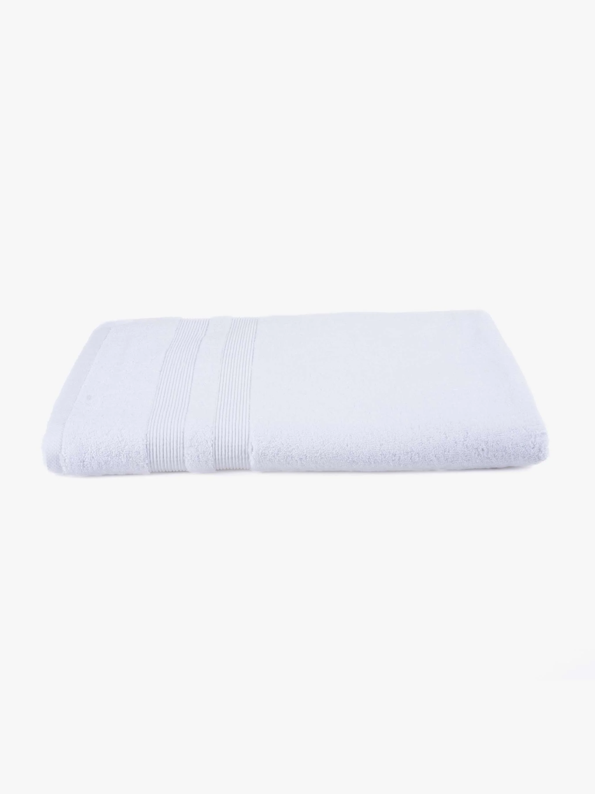 Toalla grande, tamaño 100 x 180 cm, 650 g/m2, color blanco
