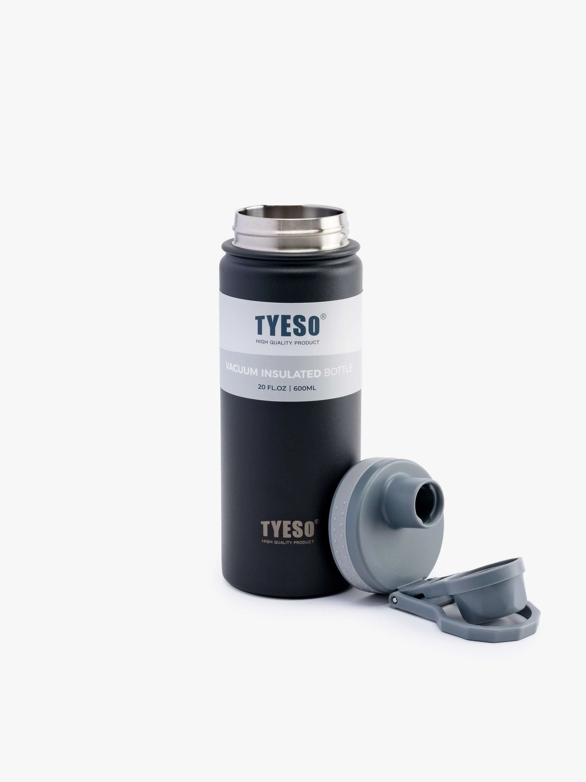 Termo TYESO, color Negro 600ml - Image 2