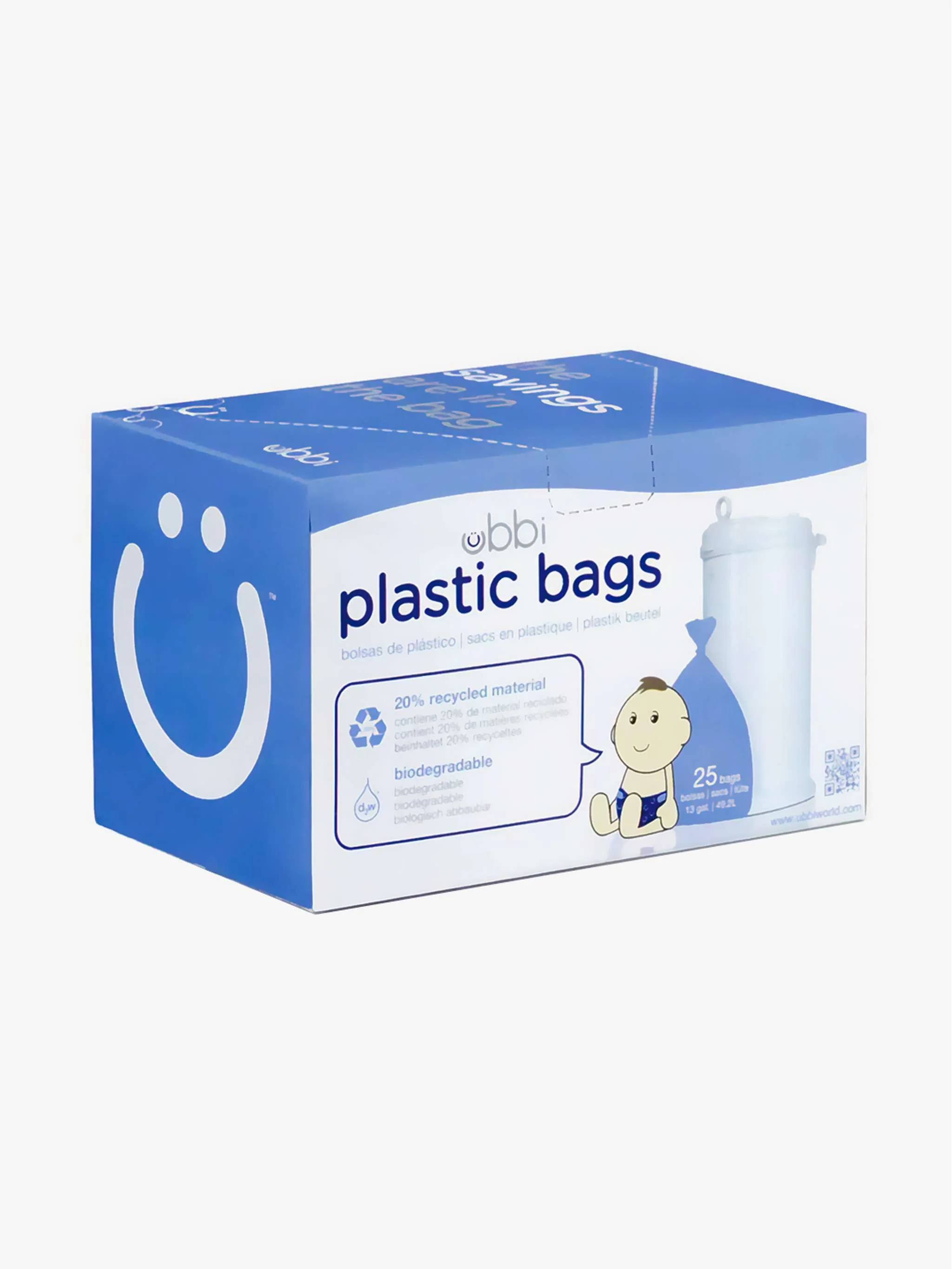 Bolsas de plástico desechables para pañales Periwinkle